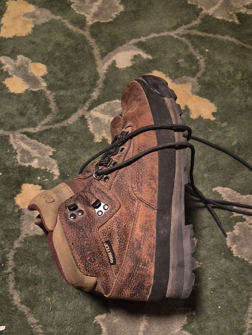Cabela's Brown Leather Gore-Tex Men's Hiking Boot